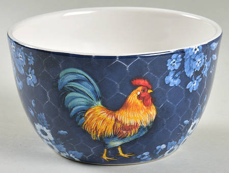 Indigo Rooster Individual Ice Cream Dish