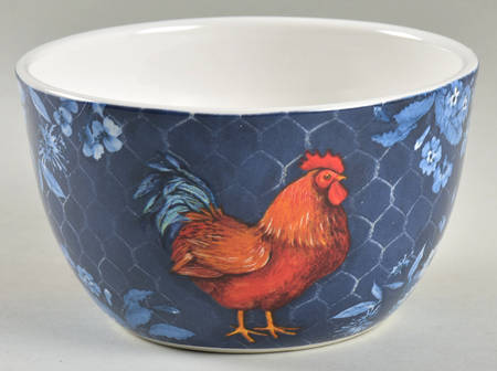 Indigo Rooster Individual Ice Cream Dish