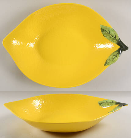 Lemon Zest 16" Figural Serving Bowl