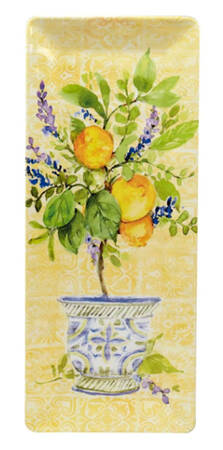 Lemon Zest 19" Rectangular Serving Platter