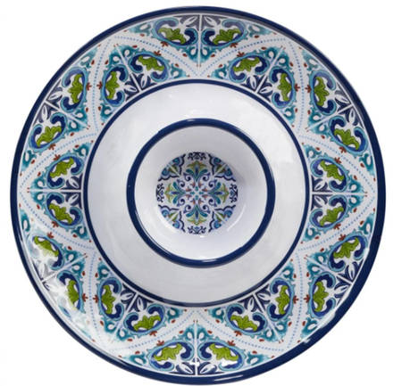 Mosaic 1 Piece Chip & Dip