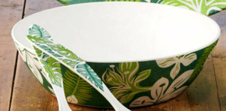 Tropicali 12" Large Salad Serving Bowl