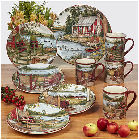 Lake Retreat Dinner Plate