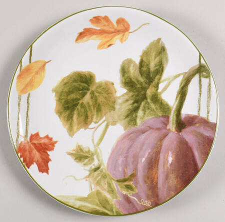 Sweet Autumn Harvest Salad/Dessert Plate