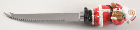 Santa's Workshop Cheese Knife with Stainless Blade
