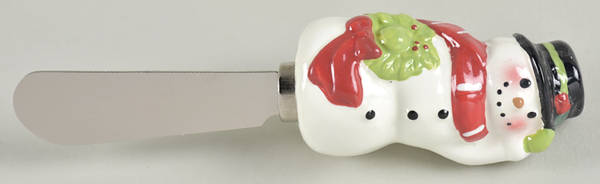 Holiday Magic Snowman Figural Spreader (Dip & Spreader)