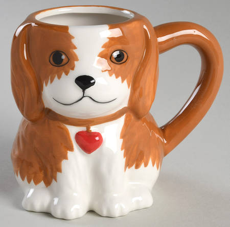 3-D Dog Mug