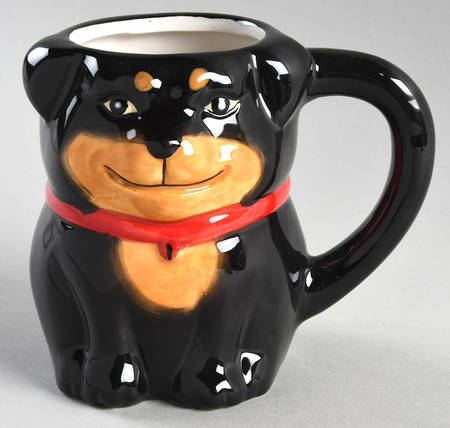 3-D Dog Mug