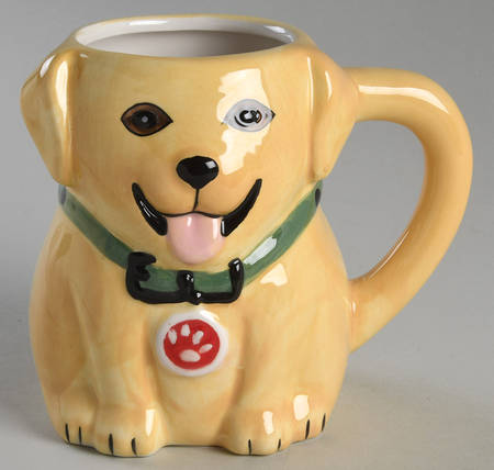 3-D Dog Mug