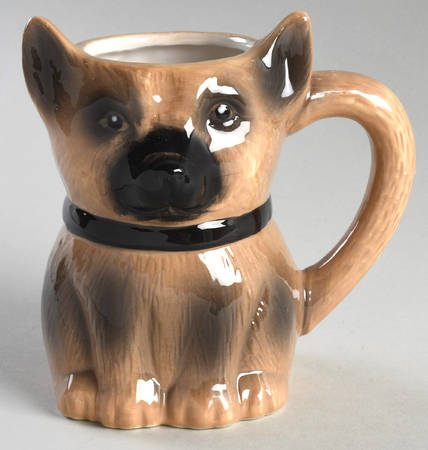 3-D Dog Mug