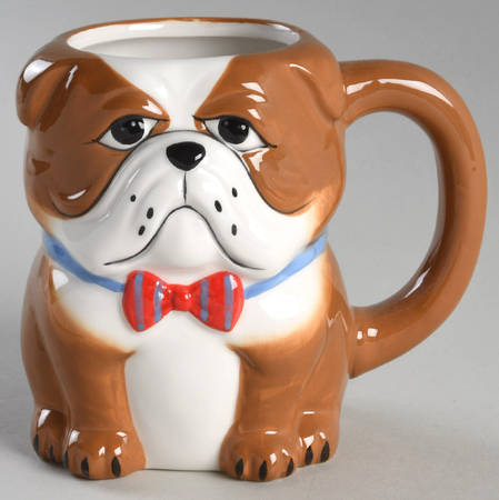 3-D Dog Mug