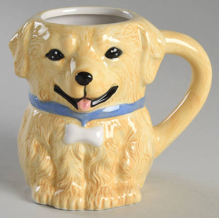 3-D Dog Mug