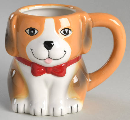 3-D Dog Mug