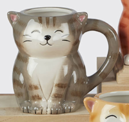 3-D Cat Mug