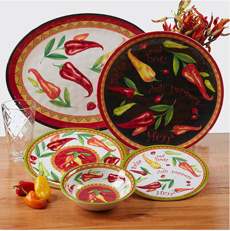 Red Hot (Melamine) by Certified International