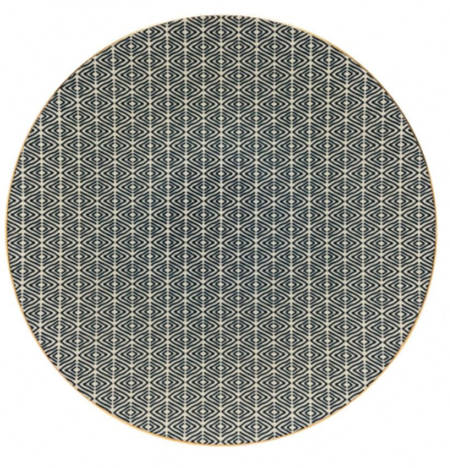 Augusta Diamond Weave (Gold Trim) Service Plate (Charger/Platter)