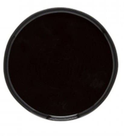 Lagoa Ecogres Black Bread & Butter Plate