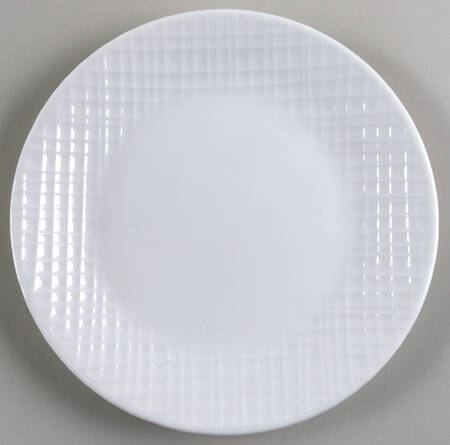 Linen Weave Salad Plate