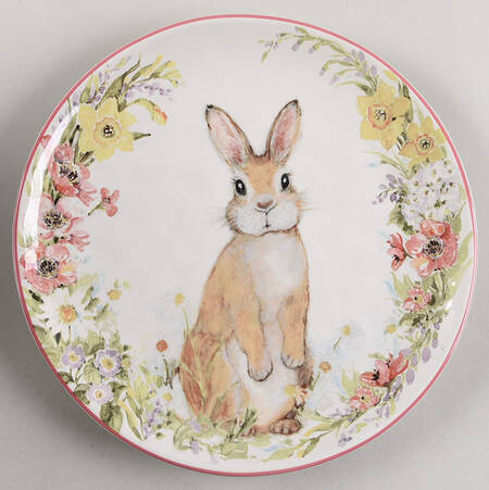 Easter Garden Dinner Plate