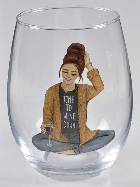 Girlfriends Glassware Stemless Wine