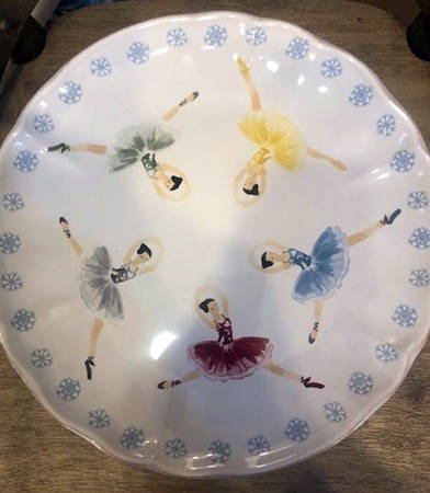 Nutcracker, The 10" Diameter Pedestal Cake Stand
