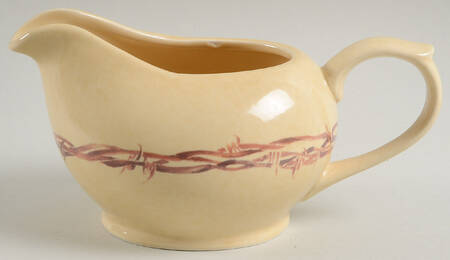 Barbwire Collection Gravy Boat