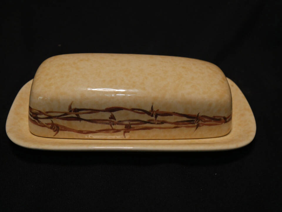 Barbwire Collection 1/4 Lb Covered Butter