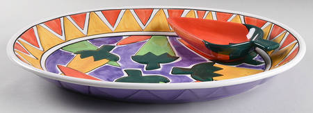 Sizzling Chilis by Clay Art