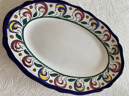 CMI47 14" Oval Serving Platter