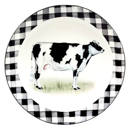 On the Farm Salad Plate