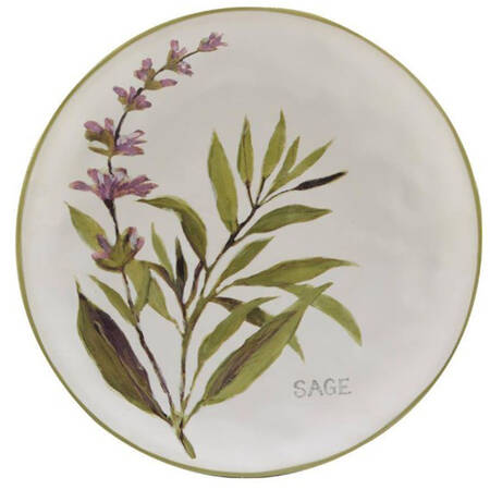 Fresh Herbs (Susan Winget) Salad Plate