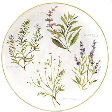 Fresh Herbs (Susan Winget) Dinner Plate