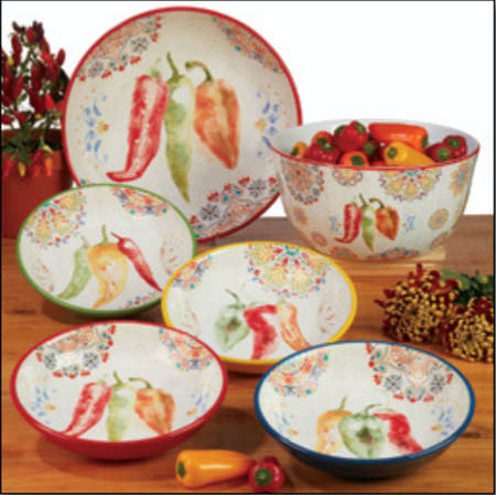 Sweet and Spicy 9" Soup/Pasta Bowl