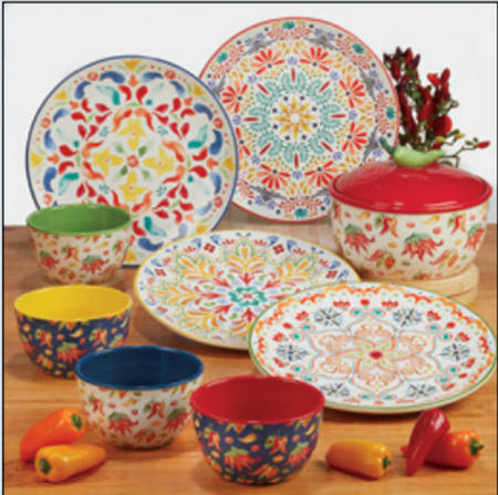 Sweet and Spicy Dinner Plate