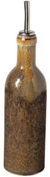 Poterie Oil Or Vinegar Cruet and Stopper