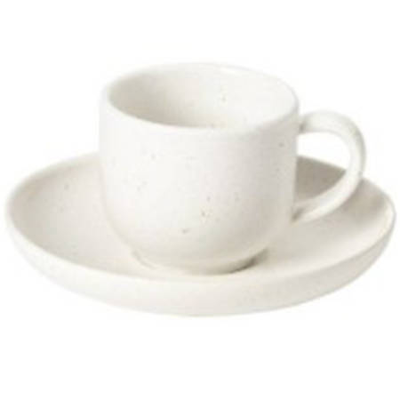 Pacifica Salt Flat Demitasse Cup & Saucer Set