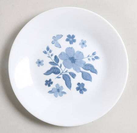 Evie Blue Appetizer Plate