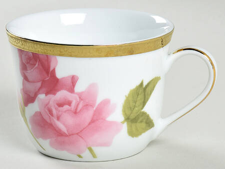 Rose Buffet Gold Flat Cup