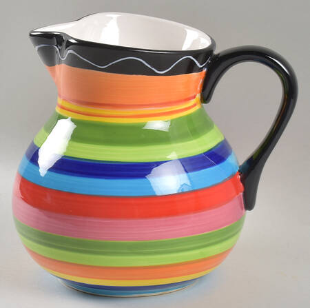Serape Stripe 60 Oz Pitcher