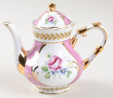 Victoria's Garden Toy Coffee Pot and Lid