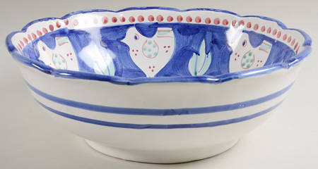 C809 12" Round Serving Bowl