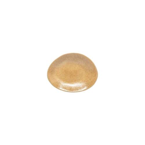Livia Matte Champagne 6" Oval Plate