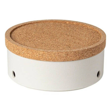 Redonda White Onion Jar & Lid