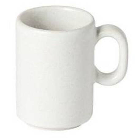 Redonda White Flat Demitasse Cup
