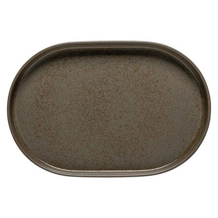 Redonda Oak (Brown) 13" Oval Serving Platter