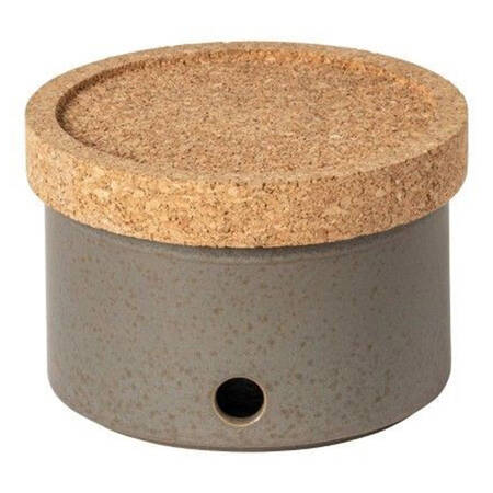 Redonda Oak (Brown) Garlic Keeper & Lid