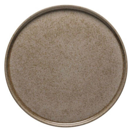 Redonda Oak (Brown) Large Dinner Plate