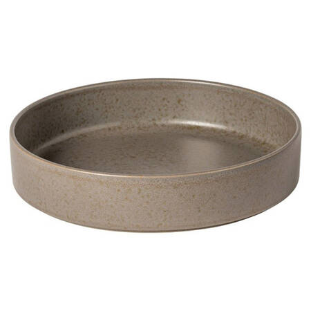Redonda Oak (Brown) 8" Deep Plate