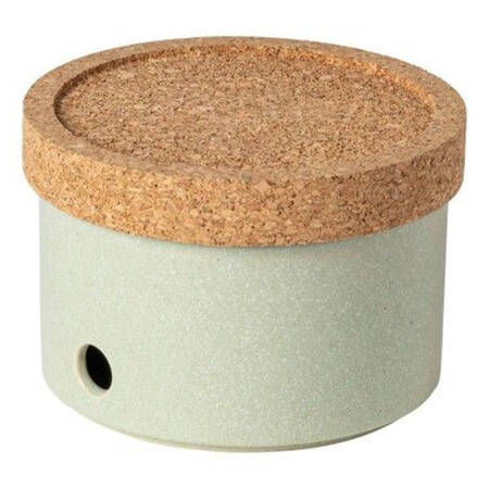 Redonda Bay Leaf (Green) Garlic Keeper & Lid