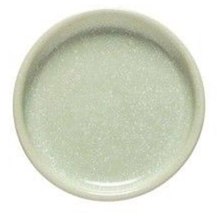 Redonda Bay Leaf (Green) Flat Cup & Saucer Set